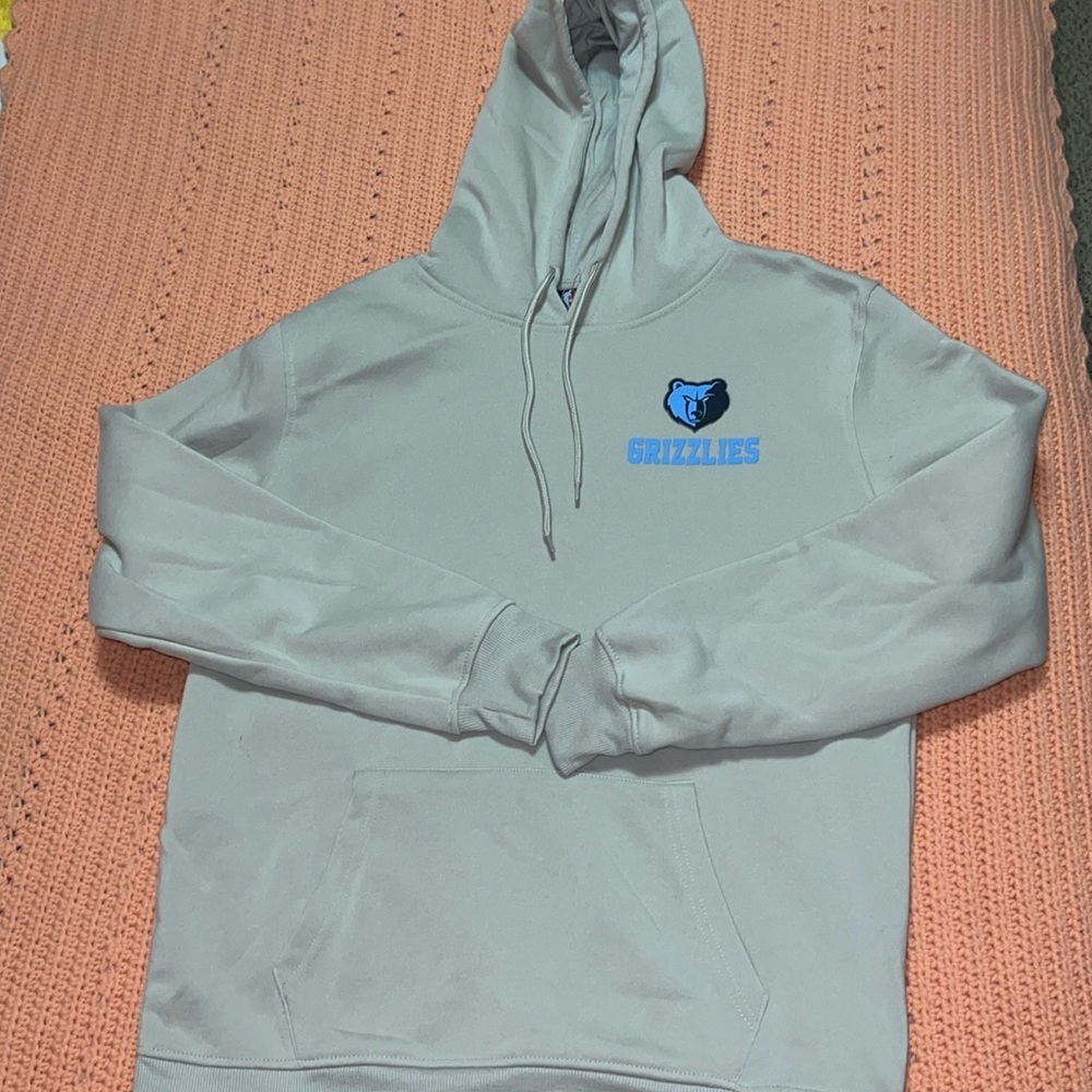 NBA Memphis Grizzlies Tan Hoodie M NWT